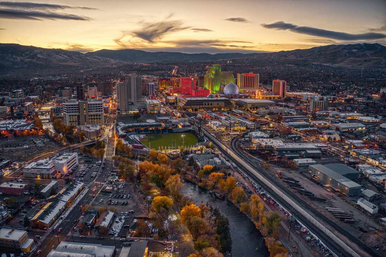 Panoramic Image of Reno, NV